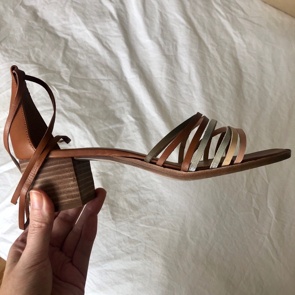 Madewell strappy leather sandals